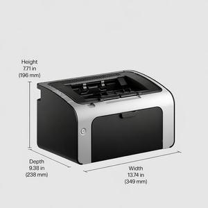 Impresora Láser Monocromática LaserJet Pro P1108 Plus, Interfaz USB, Velocidad de Impresión de 12 ppm en Negro, Garantía de 1 Año, Alto Rendimiento - Product Image 3