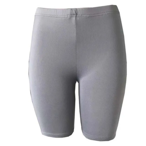 Women's High Waist Belt Dark Gym Athletic Shorts Breathable <b>Tummy</b> <b>Control</b> Compression Wear with Zip Wholesale Breathable Hot - Product Image 6