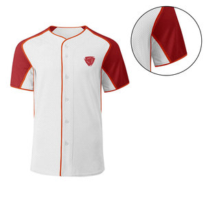 Maillot de baseball pour homme, manches courtes, tissu doux, coupe confortable, idéal pour les entraînements, les matchs et les activités sportives - Product Image 2