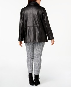 Veste en cuir de haute qualité pour femmes Design personnalisable Tissu léger pour l'hiver-Meilleur prix Veste en cuir directement fabricant - Product Image 2