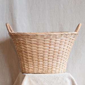 Panier à linge en rotin, paniers de rangement fonctionnels de luxe, accessoires pour l'organisation de la maison - Product Image 3