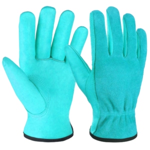 Top-Grade Heavy-Duty Cowhide Grain Split Leather Adjustable Wristlet Anti-Static Driver Work <b>Gloves</b> Breathable Industrial Safety - Product Image 5