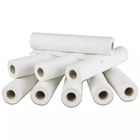 Fabricant pas cher prix de haute qualité personnalisé jetable pâte de bois vierge rouleau de table de massage drap de lit en papier rouleau de canapé