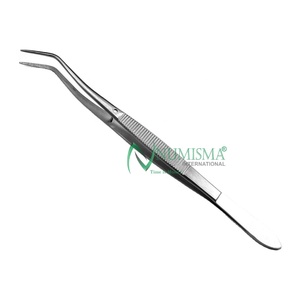 Pinces manuelles à pointes angulées en acier inoxydable, pinces dentaires de collège, instruments chirurgicaux personnalisés - Product Image 3