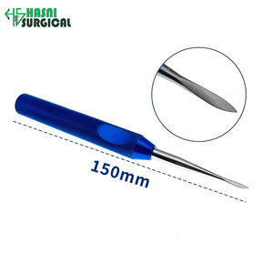 Juego de Alta Calidad de 3 Piezas de Instrumentos Quirúrgicos Manuales de Acero Inoxidable con Punta Recta y Curva, Certificados por la CE - Product Image 6