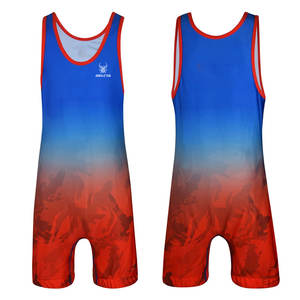 Combinaisons de lutte sur mesure, best-sellers, faible MOQ, dernier style, couleur unie, vente en gros professionnelle - Product Image 1