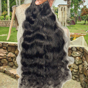 100% brut vierge cuticule aligné indien vague profonde cheveux soyeux tissage beauté cheveux paquet avec style naturel et toucher soyeux - Product Image 6