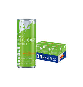 Boisson Énergisante Red Bull Green Edition Curuba et Fleur de sureau 250ml en Gros B2B – Meilleure Vente - Product Image 1