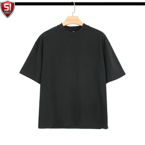 T-shirt Homme Streetwear Personnalisé Rapide, 120 g/m², 100 % Coton, Coupe Classique, Séchage Rapide, Sérigraphie Color Block, Épaules Tombantes - Product Image 5