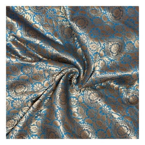 ผ้าชีฟองผ้าไหม100% สำหรับชุดแต่งงานอินเดียผ้าทอพิมพ์ลายออกแบบได้ตามต้องการสำหรับซาอุดิอาระเบียเป็นมิตรต่อสิ่งแวดล้อม - Product Image 6