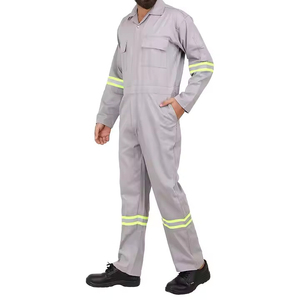 Wholesale Custom Reflective Hi Vis <b>Overalls</b> Workwear High Visibility Uniform Construct Construction Safety workwear <b>overall</b> - Product Image 1