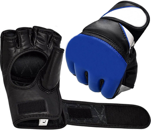 Gants de boxe en cuir pour adultes, gants d'entraînement MMA, sangle de poignet réglable, équipement d'arts martiaux antidérapant - Product Image 3