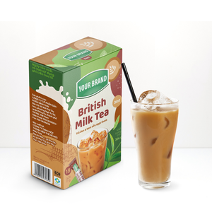 Vente directe usine – Thé instantané, poudre de thé noir fruité, aliments et boissons, thé en gros 4-en-1, lait de coco matcha - Product Image 2