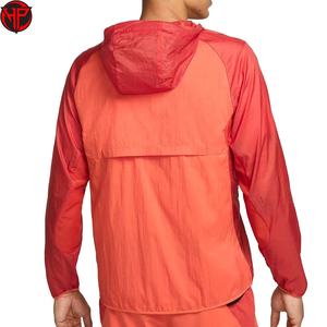 Chaqueta Cortavientos Informal Transpirable para Exteriores, Chaqueta Informal Ligera de Nailon de Talla Grande, 100% Poliéster - Product Image 6