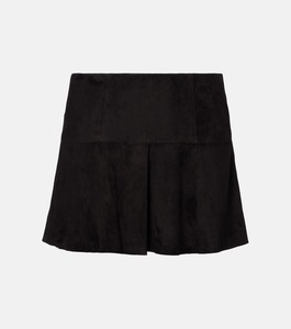 Jupe longue élégante et formelle en cuir véritable noir, respirante, écologique, taille haute, grande taille pour femme - Product Image 1