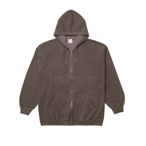 2026 New Design Winter Acid Wash <b>Tracksuit</b> Breathable Soft Fabric Casual Wear Hooded Drawstring Closure Men's Low Price - Product Image 5