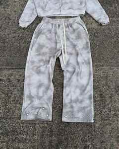 Survêtements pour hommes tendance en gros à vendre, conception de logo personnalisée OEM, survêtements respirants en coton pour hommes, service OEM - Product Image 5