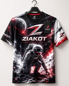 เสื้อยืดสีทองสีม่วงสีม่วงสีม่วงสำหรับผู้ชายดีไซน์ใหม่ตามสั่งจาก Ziakot Industry - Product Image 5
