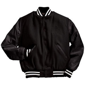 Custom Made Letterman Baseball <b>Jacket</b> <b>Leather</b> Sleeves Wool Custom Baseball Letterman - Product Image 1