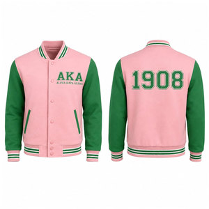 Chaqueta Universitaria Varsity 2027 al por Mayor para Hombre, Talla Grande, Ropa Griega, Logotipo Personalizado, Chaqueta Universitaria Letterman Regular - Product Image 4