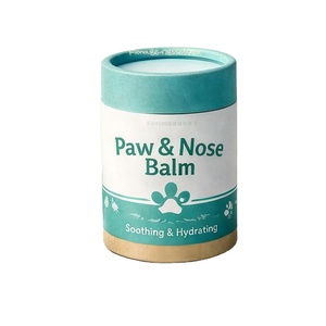 Tube en carton push-up pour baume pour pattes de chien, emballage style baume à lèvres - Product Image 1