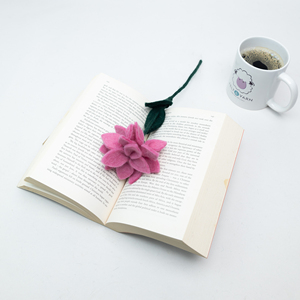 Fleurs de lotus en feutre faites à la main, style naturel, respectueuses de l'environnement, en laine, pour le printemps, en vrac, fleurs artificielles, décoration de la maison, cadeau DIY - Product Image 3