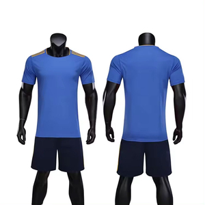 Ensemble d'uniformes de football personnalisés de haute qualité, tissu extensible 2 directions 100% polyester, uniformes de football unisexes pour adultes - Product Image 1