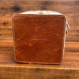 Joyero de cuero con herramientas manuales populares, organizador de almacenamiento, cuero de vaca, tamaño grande, joyero de viaje para mujer, para anillos, pendientes, collar - Product Image 6