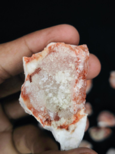 Calcita Amarilla Natural con Clúster de Cristales de Calcedonia, Espécimen Mineral Premium, Piedra Curativa Coleccionable, Origen India - Product Image 1