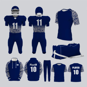 Uniformes y Pantalones de Fútbol Americano Personalizados, Transpirables, de Talla Grande, Paquete de Camisetas y Pantalones, Proveedor Mayorista, Sublimación - Product Image 3