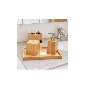 Custom Wooden <b>Bathroom</b> <b>Set</b> Eco Friendly Toothbrush Holder Soap Dispenser Handcrafted Artisan <b>Bathroom</b> Countertop <b>Accessories</b> - Product Image 3