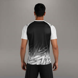 Camiseta de Fútbol Personalizable, 100% Poliéster, Unisex, Transpirable, Duradera, Ecológica, Cuello en V, Manga Corta, para Equipos de Fútbol - Product Image 6