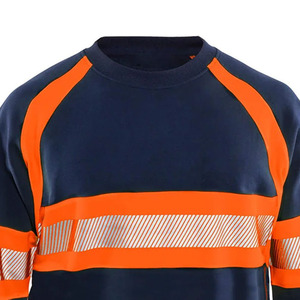 Sweat-shirts de sécurité réfléchissants adaptés aux environnements à faible luminosité, offrant isolation, flexibilité et visibilité pour les travailleurs - Product Image 4