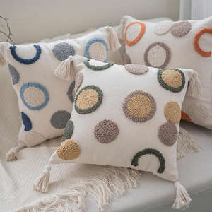 Funda de cojín hecha a mano por proveedor indio, estilo bohemio, funda decorativa para cojín de sofá, cama, decoración del hogar, disponible para la venta. - Product Image 2