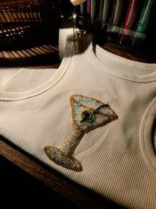 High Quality Cotton Handmade Crochet for <b>Tops</b> Women Latest Fashion Casual Summer Style Embroidery Beading Plus Size Included - Product Image 4