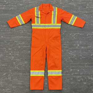 Overol de Seguridad Reflectante para Trabajo, Diseñado para Trabajadores de Obras de Construcción y Fábricas - Product Image 4