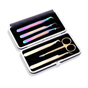 Étui magnétique de haute qualité en acier inoxydable pour pinces à extensions de cils, marque Under Your Expert Series - Product Image 5