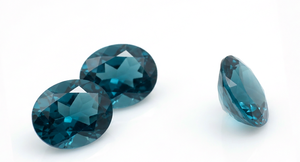 Gema de Topacio Azul de Londres Genuino, Forma Ovalada, Tamaño 6x4mm, Topacio Azul Suelto con Corte Facetado, Piedra Semipreciosa a Precio de Mayoreo - Product Image 3
