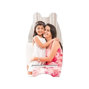 Distribuidor de confianza que vende logotipo personalizado MDF hecho a mano y acrílico brillante y mate soporte móvil de sublimación en blanco para regalar - Product Image 1