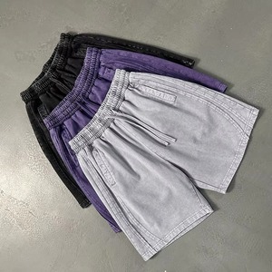 Shorts en coton épais, vente en gros, fabricant OEM, broderie personnalisée, fournisseur de shorts de sport haut de gamme avec marque privée - Product Image 3