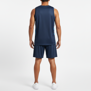 Camiseta Deportiva de Baloncesto Personalizada, Transpirable, sin Mangas, con Malla de Spandex/Poliéster, Logotipo Frontal, para Entrenamiento de Primavera para Hombre - Product Image 2