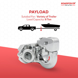 ROADPOWER (SP-LC-CH) Enganche Cromado Especial para Land Cruiser '22 Modelo Grande, Diseñado para Remolcar con Gran Resistencia, con Acabado Cromado Premium - Product Image 3