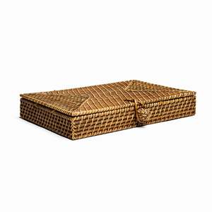 Pas cher Prix En Gros Couverts Plateau Organisateur Tissage Panier Ustensiles Plateaux Rotin Naturel Couverts Titulaire Cas Tiroirs - Product Image 2