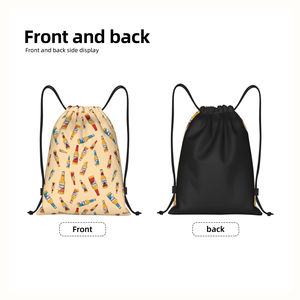 Wholesale Factory Direct Customized Logo <b>Drawstring</b> <b>Backpacks</b> Bulk String Pouch Bags for Party Gym Sport Travel <b>Drawstring</b> Bags - Product Image 2