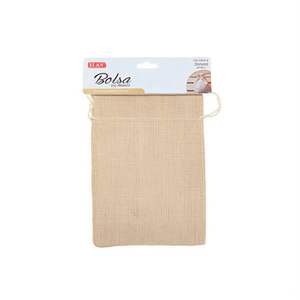 Sac cadeau Ilan effet lin 13x18 cm couleur lin N2 2 pièces - Product Image 2