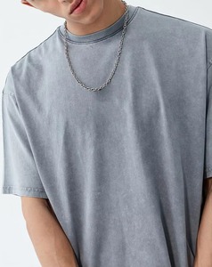 Camiseta Oversize de Algodón con Hombros Caídos para Hombre y Mujer, Tallas Grandes y Holgadas - Product Image 6