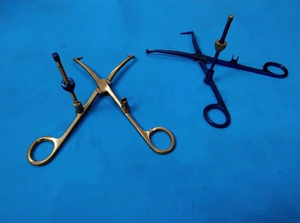 Juego de Pinzas de Reducción Ósea con Tornillo de Fijación, 2 Piezas, Instrumentos Quirúrgicos Ortopédicos, Acero Inoxidable de Grado Médico, Reutilizables - Product Image 4