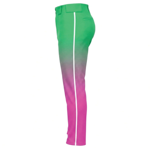 Customizable Breathable Stripe Baseball <b>Pants</b> Sublimation Technique Fastpitch Sportswear Own Logo Design Bsciwholesale Uniform - Product Image 3