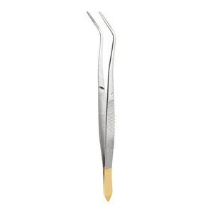 Top Quality Low Price Custom Color And SizeTweezer College For Dental Dressing Angled Tip Surgical Forceps Instruments <b>Pliers</b> - Product Image 6
