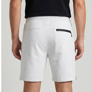 Shorts de sport décontractés pour hommes, personnalisables, avec cordon de serrage, respirants, en coton/polyester - Shorts de course et d'entraînement d'été de haute qualité - Product Image 2